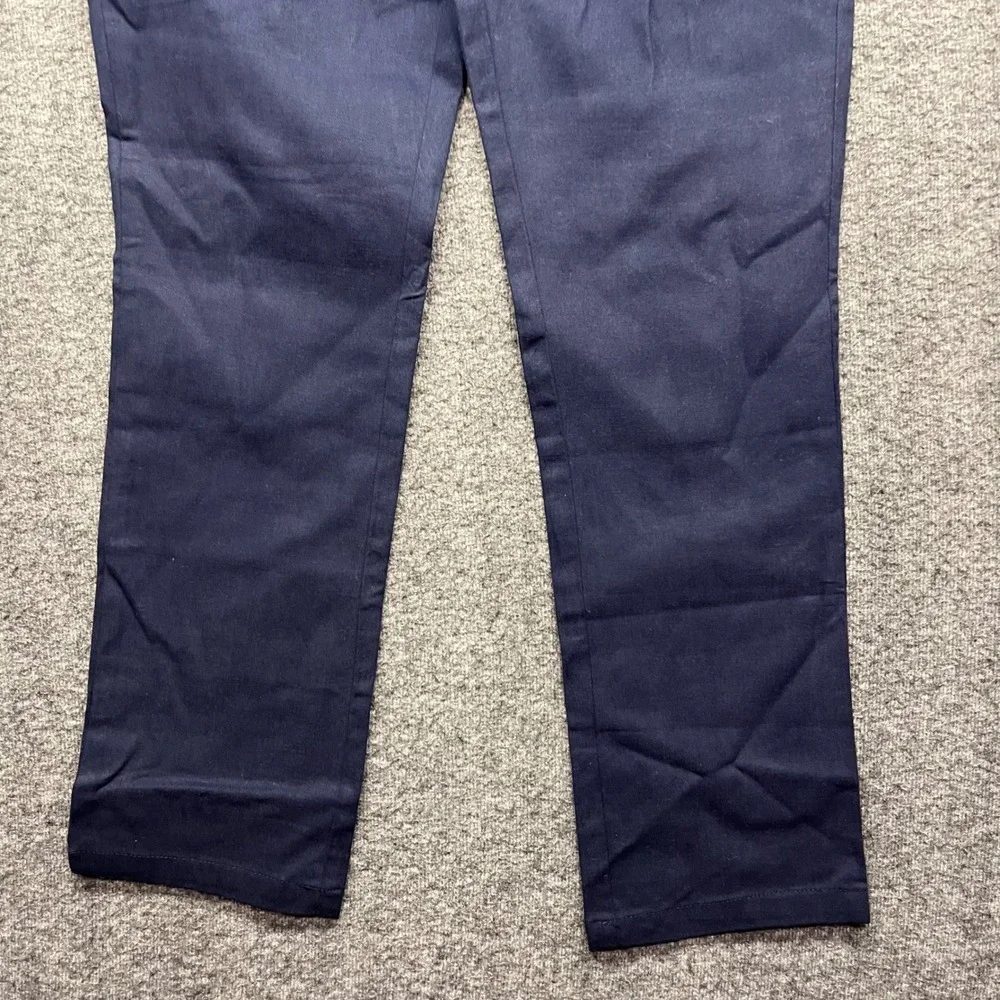 Old Navy Pants Boys 12 Plus Navy Blue Slim Built-In‎ Flex Chino 665608-00-1
